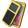 Love Mei Obal na mobil pre Samsung Galaxy A53 5G, armored with glass, žlté