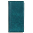Flipové puzdro pre Google Pixel 9A, Split Leather, zelený