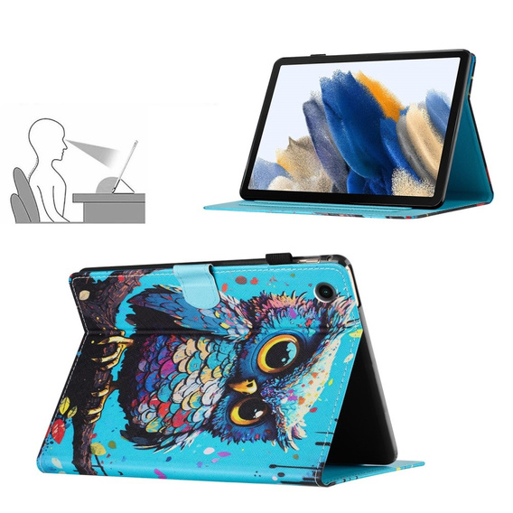 Obal na mobil pre Samsung Galaxy Tab A9 X110 / X115, owl