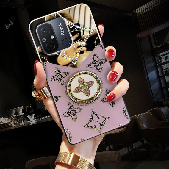 Fashion Obal na mobil pre Xiaomi Redmi 12C, fialové