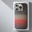 Puzdro pre iPhone 16 Pro Max, Frame Kickstand, pre MagSafe, Sunset Grey