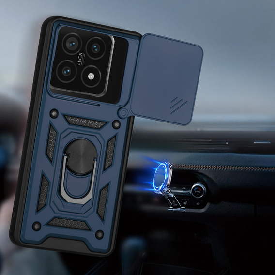 Pancierované puzdro CamShield Slide s krytom fotoaparátu a krúžkom pre Xiaomi 15T