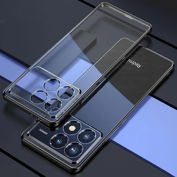 Puzdro pre Xiaomi Poco F6 Pro, Frame Case, čierne