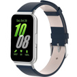 Kožený remienok pre Samsung Galaxy Fit 3, modrý