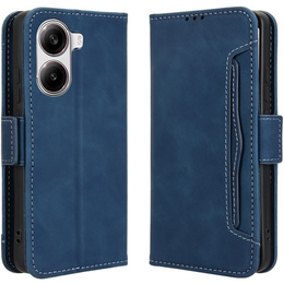 Klapkové puzdro pre Xiaomi Poco X7 Pro 5G, Card Slot, tmavomodré