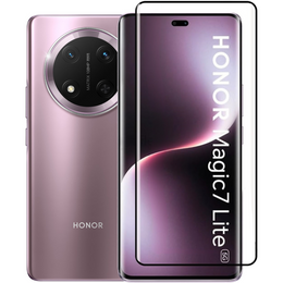 3D tvrdené sklo pre Honor Magic 7 Lite, čierny rám