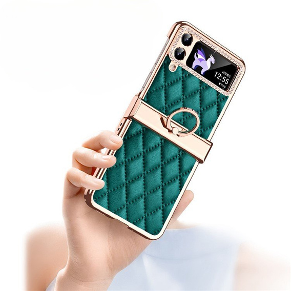 Puzdro pre Samsung Galaxy Z Flip 4 5G, Rhombus Grid