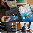 Flipové puzdro RFID Wallet MagSafe s ochranou fotoaparátu pre iPhone 17 Pro Max