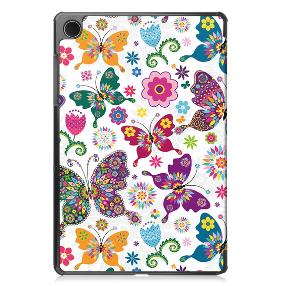 Puzdro pre Samsung Galaxy Tab A9+, Smartcase, Butterfly