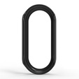 Puzdro 2v1 + tvrdené sklo pre Xiaomi Smart Band 10 / 9 / 8, čierne