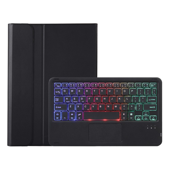 Bluetooth puzdro s podsvietenou klávesnicou pre Lenovo Idea Tab 11" 2025 TB336FU TB336ZU, čierne