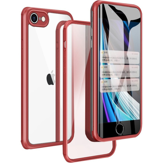 Obal na mobil pre iPhone 7 / 8 / SE 2020 / 2022, ERBORD Guardian, červené