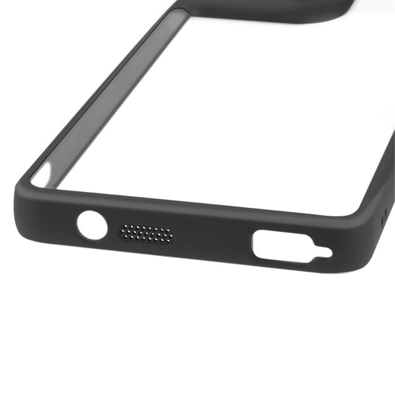 Puzdro pre ASUS ROG Phone 8 Pro, Fusion Hybrid, s ochranou fotoaparátu, transparentné / čierne