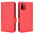 Klapkové puzdro pre Ulefone Note 12P, Wallet Litchi Magnet, červené