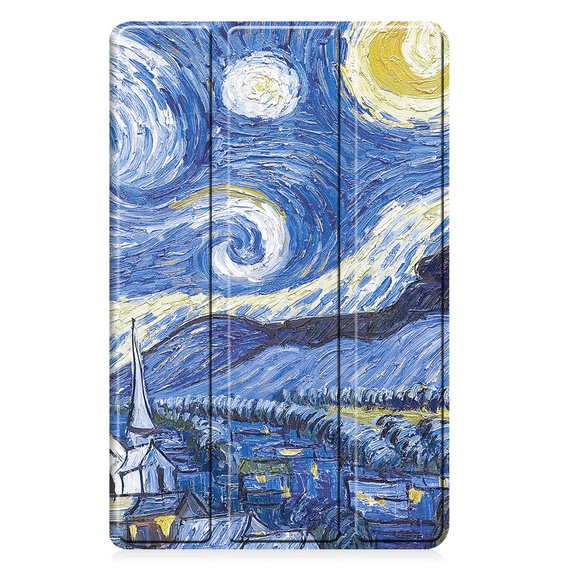 Puzdro pre Samsung Galaxy Tab A9, Smartcase, painted pattern