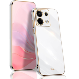Puzdro pre Xiaomi Redmi Note 13 Pro 5G, Glamour CamShield, biele