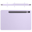 Puzdro pre Xiaomi Redmi Pad SE 8.7", Origami, modré