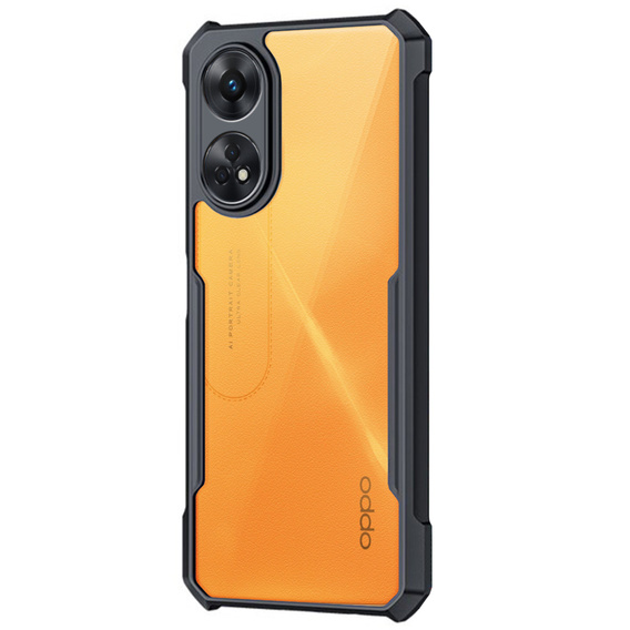 Obal na mobil pre Oppo Reno8 T, AntiDrop Hybrid, čierne