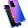 Puzdro pre Xiaomi Poco F5, Gradient Dropproof, Fialová / modrá