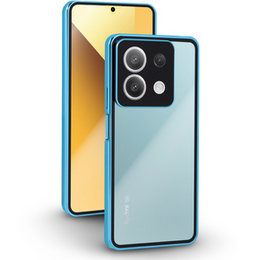 Puzdro pre Xiaomi Redmi Note 13 5G, Magnetic Dual Glass, modré