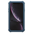 Obrnené puzdro pre iPhone XR, Dexnor Full Body, tmavomodré