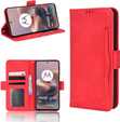 Klapkové puzdro pre Motorola Moto G86 5G, Card Slot, červené