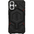 Urban Armor Gear Obal na mobil pre iPhone 15 Plus, Monarch Pro Kevlar MagSafe, čierne