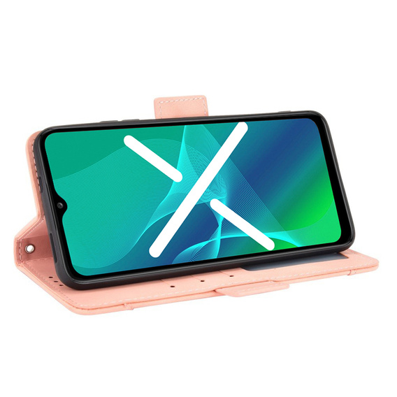 Klapkové puzdro pre Xiaomi Poco F4 GT, Card Slot, ružové