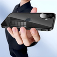 Puzdro pre iPhone 16, Magnetic Dual Glass, čierne