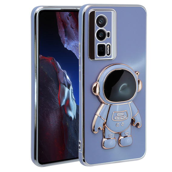 Obal na mobil pre Xiaomi Poco F5 Pro, Astronaut, modré