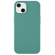 Obal na mobil pre iPhone 14, Silicone Lite, zelený