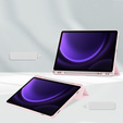 Puzdro pre Samsung Galaxy Tab S10 Lite / S10 FE / S9 FE, Smartcase Hybrid, so slotom na stylus, ružové