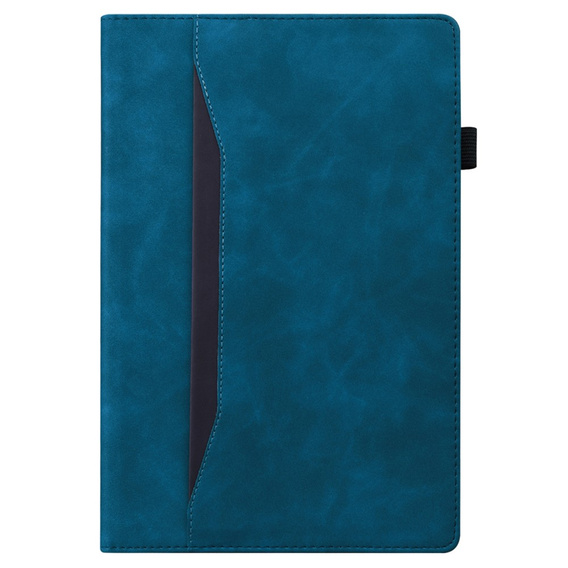 Puzdro pre Samsung Galaxy Tab A9+, Classic, s priestorom pre stylus, modré