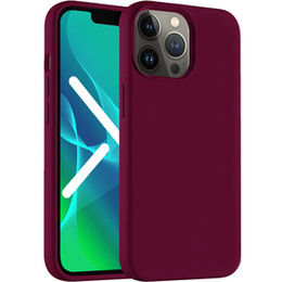 Obal na mobil pre iPhone 14 Pro Max, Silicone Lite, červené