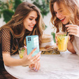 Obal na mobil pre Samsung Galaxy A12 / M12 / A12 2021, Electro heart, modré