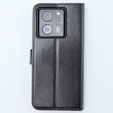 Klapkové puzdro pre Xiaomi 13T / 13T Pro, Crazy Horse Wallet, čierne