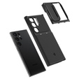 Spigen Optik Armor čierne puzdro pre Samsung Galaxy S23 Ultra
