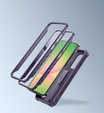 Obrnené puzdro pre Samsung Galaxy A56 5G, Dexnor Full Body (Two Frames), fialové