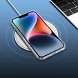 Obal na mobil pre iPhone 14, Premium Armor Slim, priehľadné