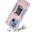 Obal na mobil pre Xiaomi Redmi 10C, Dual-Layer Armor, ružové rose gold