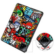 Puzdro pre Xiaomi Pad 6S Pro 12.4, Smartcase, graffiti