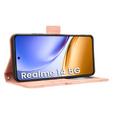 Klapkové puzdro pre Realme 14 5G / Realme 14T 5G, Card Slot, ružové