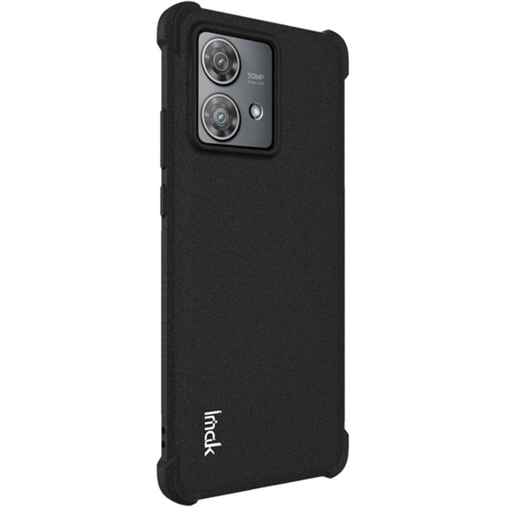 IMAK Obal na mobil pre Motorola Edge 40 Neo, Dropproof, čierne