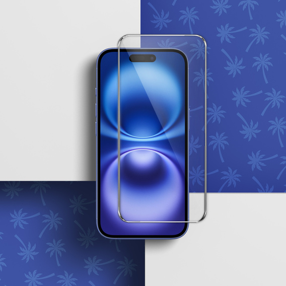 Tvrdené sklo Diamond Palm pre iPhone 16