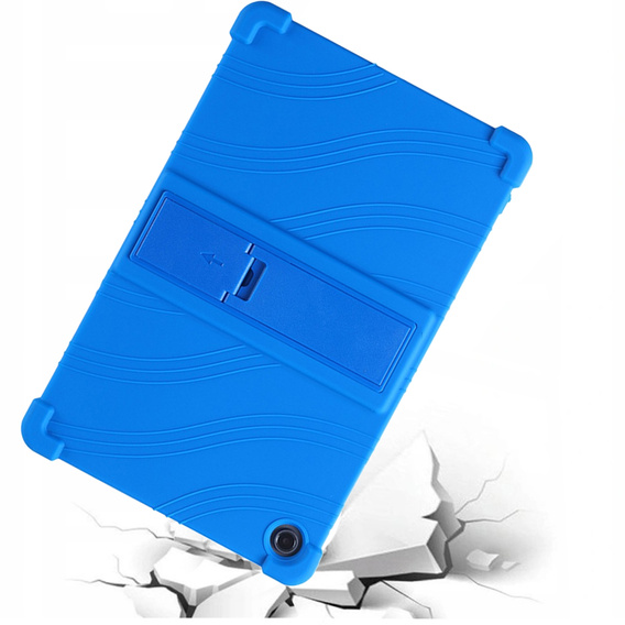 Silikón puzdro pre Lenovo Tab M10 Plus 10.6 Gen 3 TB-125F TB-128F, Impact, pancierovaný, tmavomodré