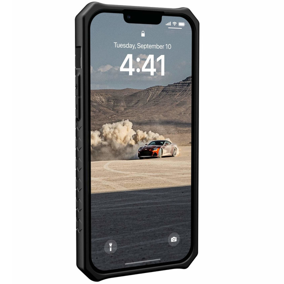 Puzdro Urban Armor Gear pre iPhone 14 Plus, Monarch, Kevlar čierne