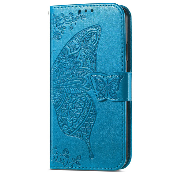 Klapkové puzdro pre Samsung Galaxy A16, Butterfly, modré
