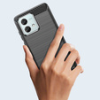 Obal na mobil pre Motorola Moto G84, Carbon, čierne