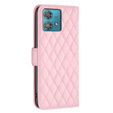 Klapkové puzdro pre Motorola Edge 40 Neo, Wallet, BINFEN COLOR, ružové