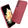Obal na mobil pre Samsung Galaxy S23 5G, Silicone Lite, červené